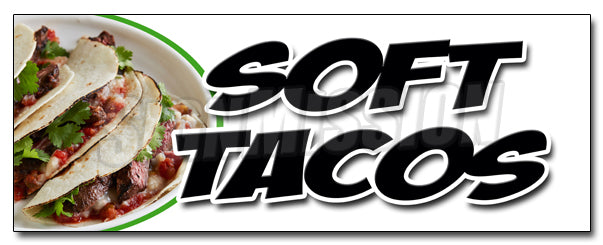Soft Tacos Decal