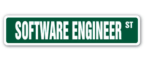 Software Engineer Street Vinyl Decal Sticker