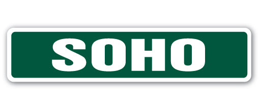 SOHO Street Sign