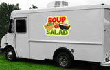 Soup & Salad Die Cut Decal
