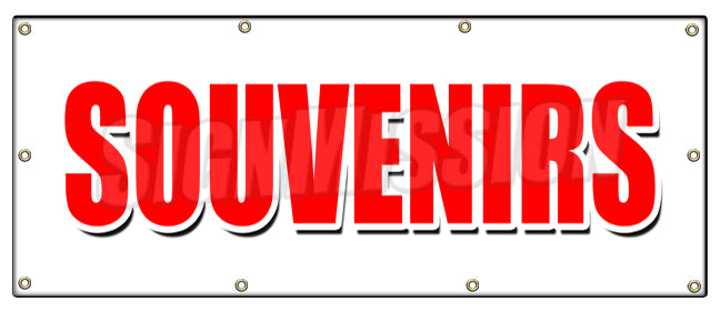 Souvenirs Banner