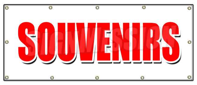 Souvenirs Banner