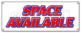 Space Available Banner