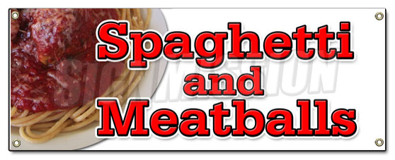 Spaghetti And Meatballs Banner
