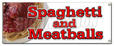 Spaghetti And Meatballs Banner