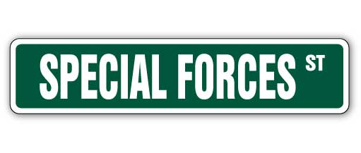 Special Forces Street Vinyl Decal Sticker