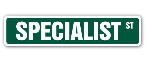 Specialist Street Vinyl Decal Sticker