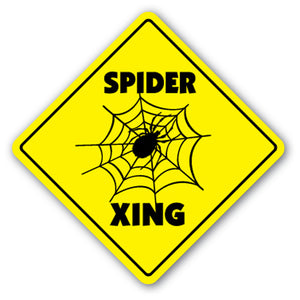 Spider Street Vinyl Decal Sticker