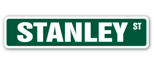 STANLEY Street Sign