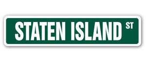 Staten Island Street Vinyl Decal Sticker