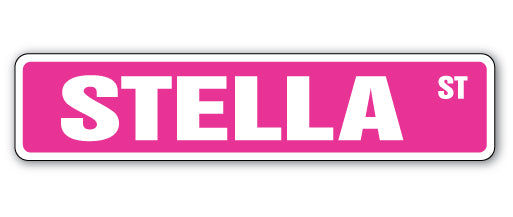 Stella Street Vinyl Decal Sticker