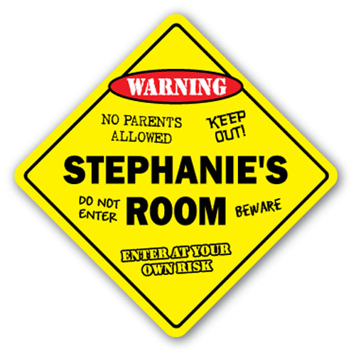 Stephanie's Room Vinyl Decal Sticker