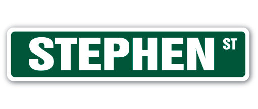 Stephen Street Vinyl Decal Sticker