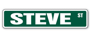 STEVE Street Sign