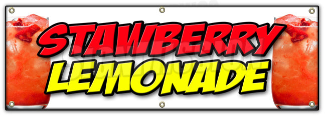 Strawberry Lemonade Banner