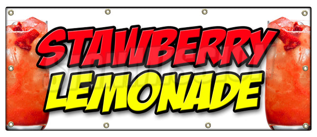Strawberry Lemonade Banner
