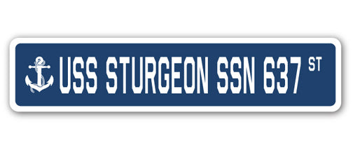 USS Sturgeon Ssn 637 Street Vinyl Decal Sticker