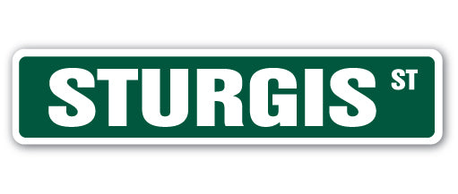 Sturgis Street Vinyl Decal Sticker