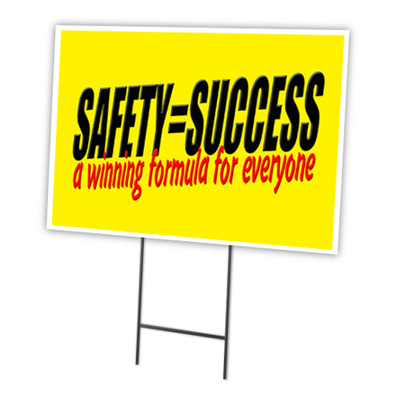 SAFETY=SUCCESS WINNING FORMULA