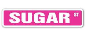 SUGAR Street Sign