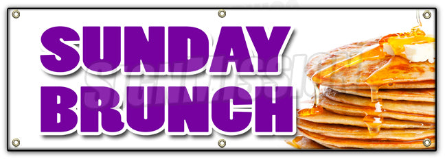 Sunday Brunch Banner