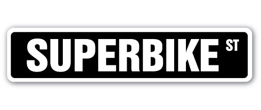 Superbike Street Vinyl Decal Sticker