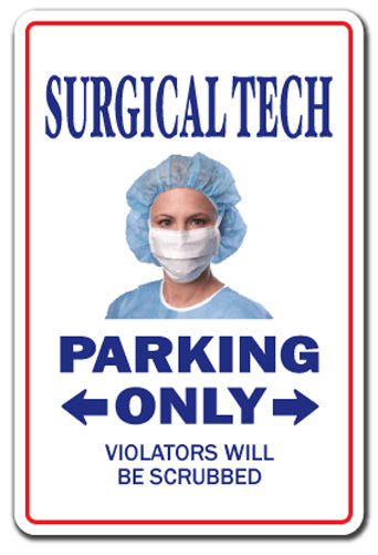 Surgical Tech Vinyl Decal Sticker