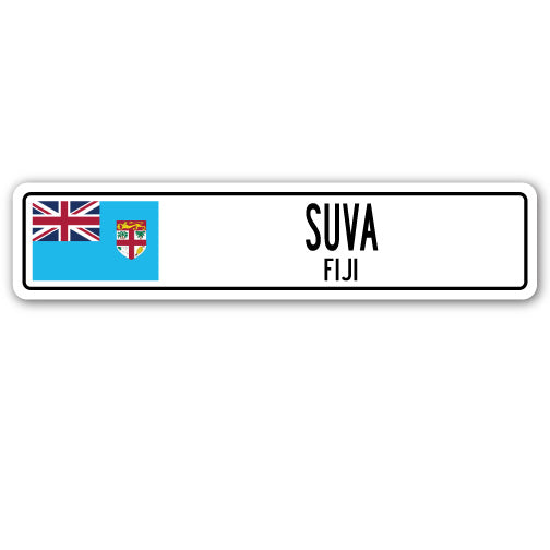 SUVA, FIJI Street Sign