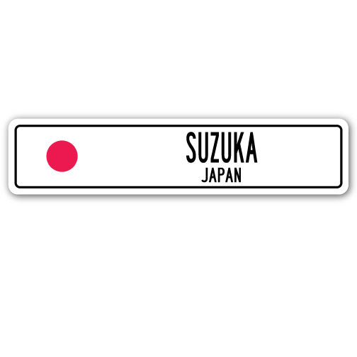 SUZUKA, JAPAN Street Sign