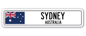 Sydney, Australia Street Vinyl Decal Sticker