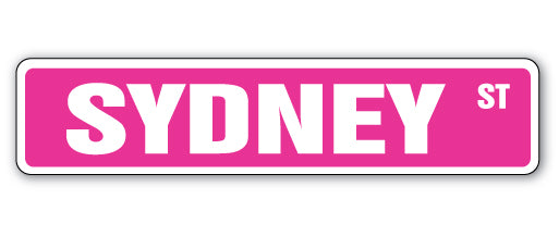 Sydney Street Vinyl Decal Sticker