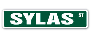 SYLAS Street Sign