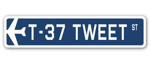 T-37 Tweet Street Sign