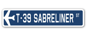 T-39 Sabreliner Street Vinyl Decal Sticker
