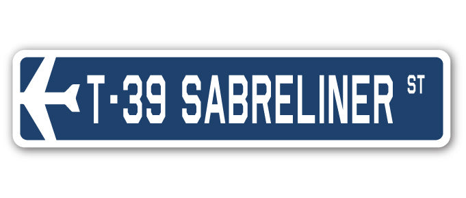 T-39 Sabreliner Street Sign