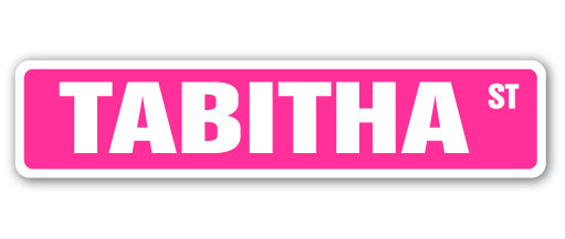 TABITHA Street Sign