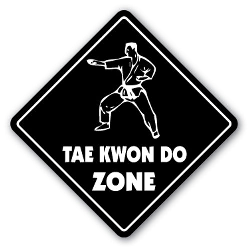 Tae Kwon Do Zone Vinyl Decal Sticker