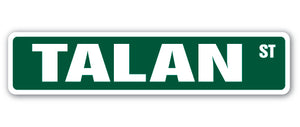 TALAN Street Sign