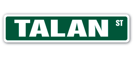 TALAN Street Sign