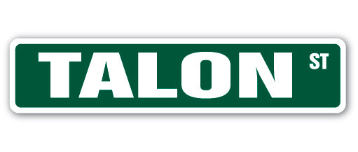 TALON Street Sign