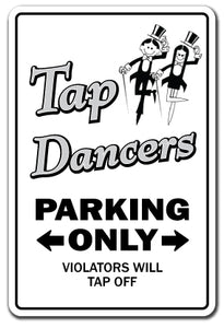 Tap Dancers Vinyl Decal Sticker