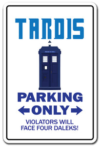 Tardis Vinyl Decal Sticker