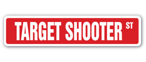 Target Shooter Street Vinyl Decal Sticker