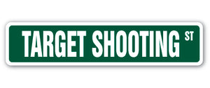 Target Shooting Street Vinyl Decal Sticker