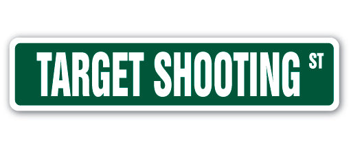 Target Shooting Street Vinyl Decal Sticker