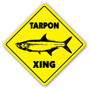 Tarpon Crossing Vinyl Decal Sticker