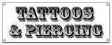 Tattoos & Piercing Banner