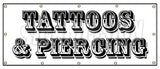 Tattoos & Piercing Banner