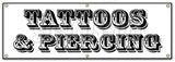 Tattoos & Piercing Banner