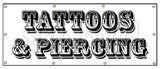 Tattoos & Piercing Banner